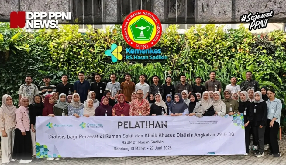 CBP INNA & RSUP Dr. Hasan Sadikin Gelar Ujian Sertifikasi Kompetensi Perawat Dialisis Tingkat Dasar