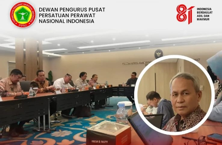 PPNI Berkontribusi Bahas Perlindungan Bagi Named & Nakes Bersama Ketua Dewan Jaminan Sosial Nasional