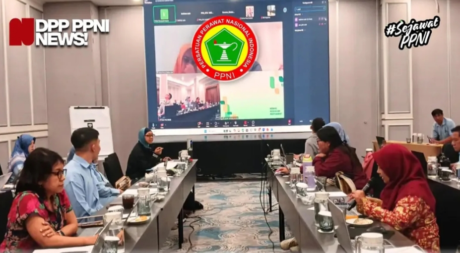 DPP PPNI Ikuti Rapat Koordinasi Kemenkes RI: Demi Kawal Kesehatan Reproduksi di Masa Krisis