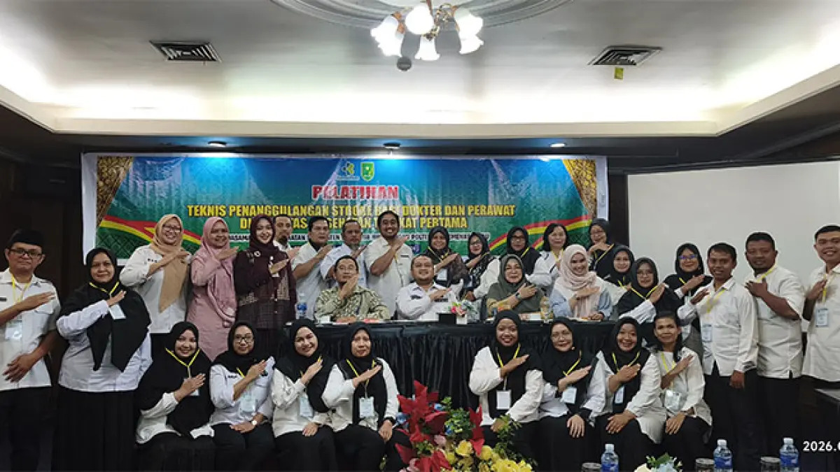 Diskes Indragiri Hulu Gelar Pelatihan Penanganan Pasien Stroke Untuk Dokter & Perawat: Optimalkan Yankes