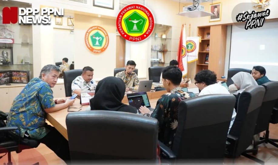 DPP PPNI Gelar Rapat Progres Pengembangan Aplikasi Digitalisasi Buku 3 S: Perkuat Profesional