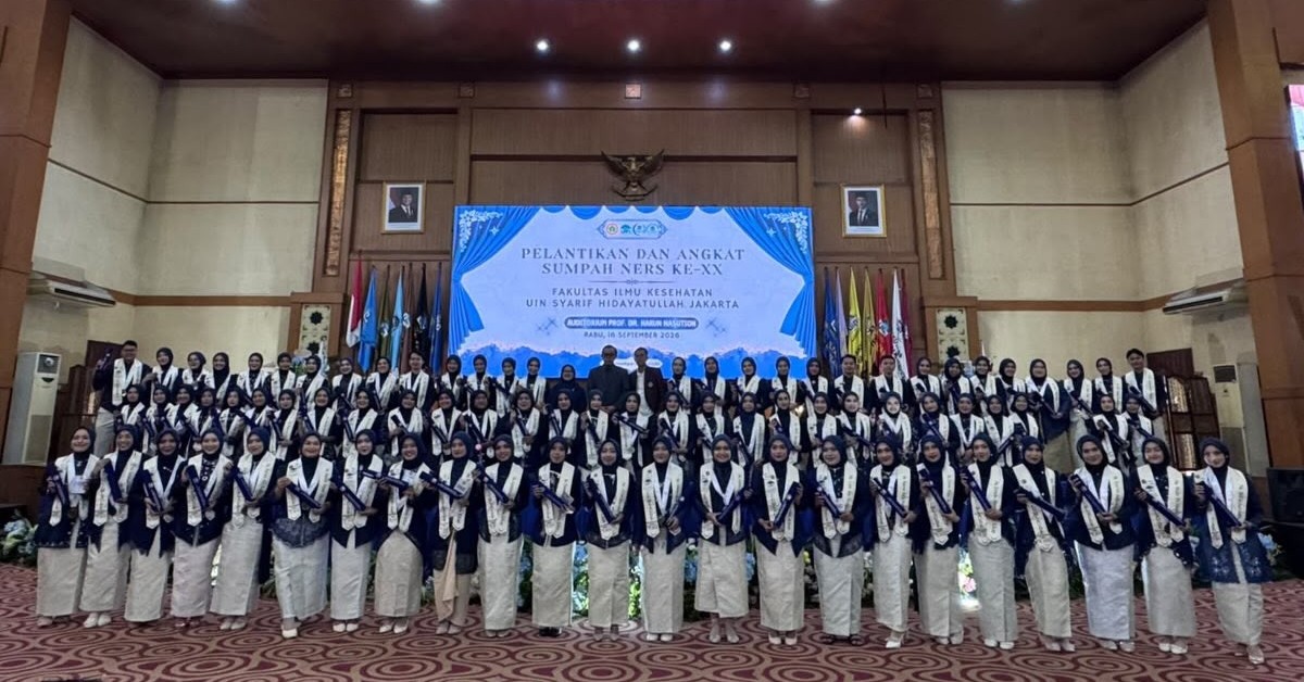 Pelantikan & Angkat Sumpah NERS Ke-XX UIN Jakarta: Pentingnya Jaga Integritas Spriritual & Intelektual
