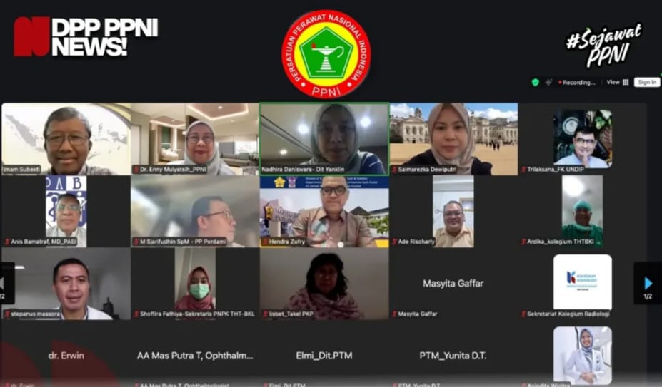 DPP PPNI Bersama Kemenkes RI Bahas & Kawal Penyusunan PNPK Tata Laksana HIPERTIROID Dewasa