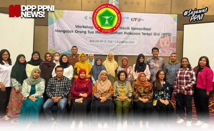 DPP PPNI Ikuti Workshop Kemenkes RI Fokus Pemanfaatan Makan Terapi Gizi