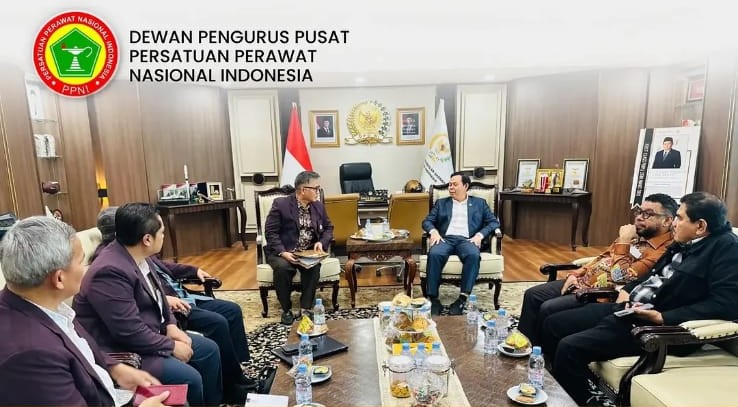Audiensi PPNI & Ketua DPD RI: Bahas Pembekalan Munas XI PPNI di Bengkulu
