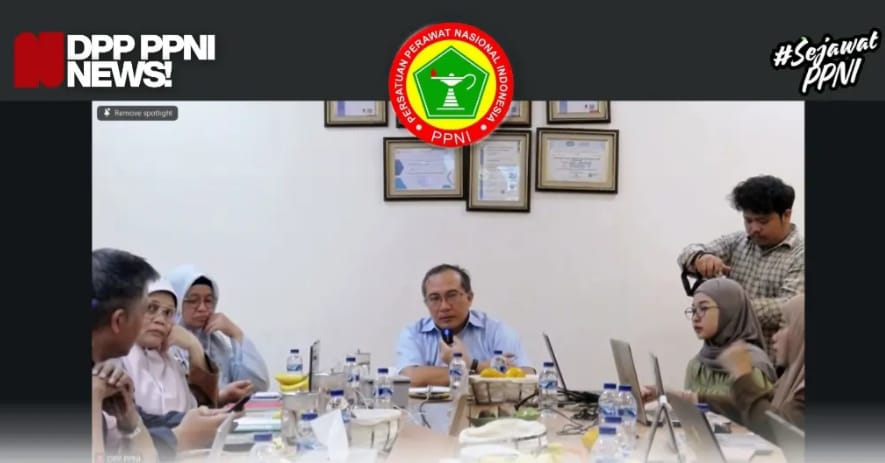 DPP PPNI Gelar Rapat Panitia SC MUNAS XI PPNI: Upaya Mantapkan Menuju Musyawarah Nasional