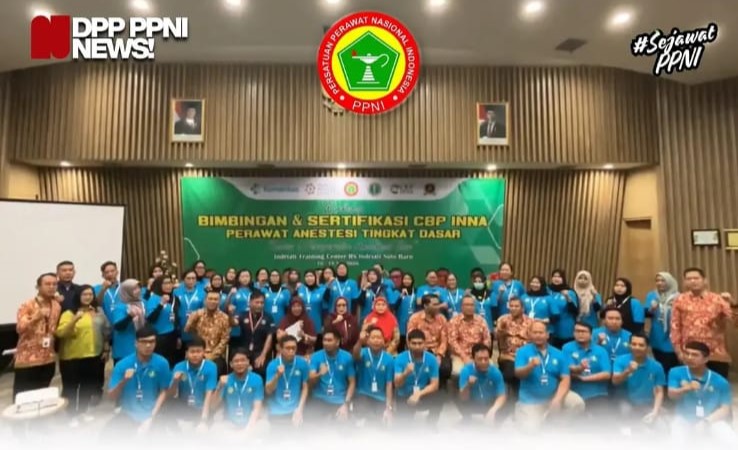 CBP INNA & RS Indriati Solo Gelar Ujian Sertifikasi Kompetensi Perawat Anestesi Tingkat Dasar
