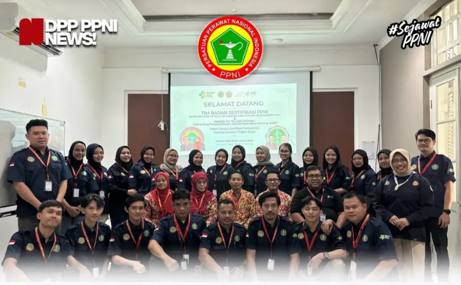 CBP INNA & RS Pelni Jakarta Gelar Ujian Sertifikasi Kompetensi Perawat Anestesi Tingkat Dasar