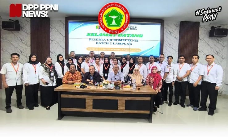 CBP INNA & RSUD Abdul Moeloek Lampung Gelar Ujian Sertifikasi Kompetensi Perawat Dialisis Tingkat Dasar
