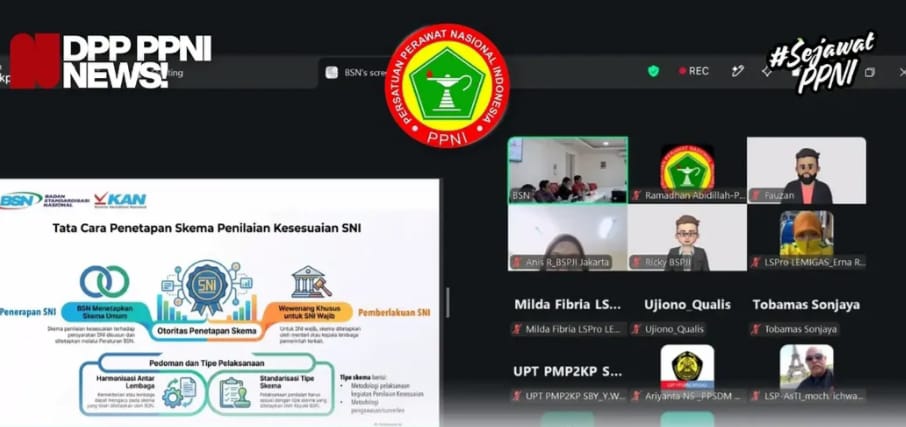 CBP INNA Ikuti Undangan BSN, Hadiri Public Hearing Rancangan PBSN Skema Penilaian Kesesuaian