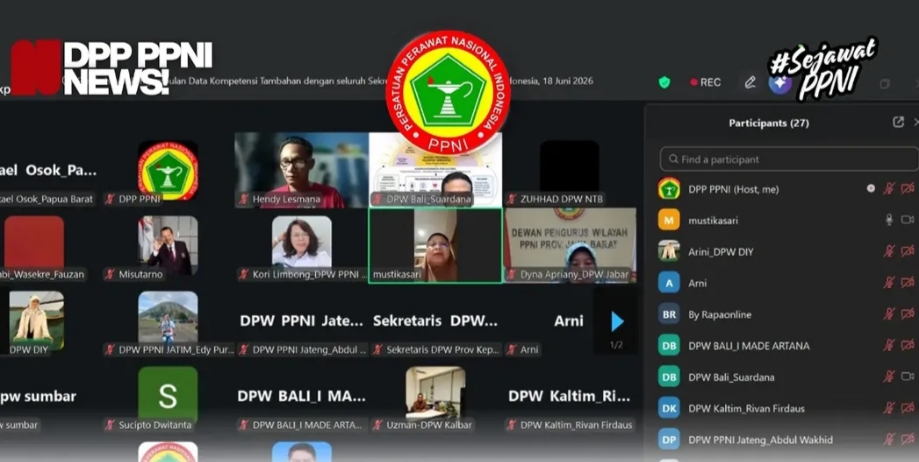 DPP PPNI Gelar Pembahasan Pengumpulan Data Kompetensi Tambahan: Pastikan Standardisasi Pelayanan