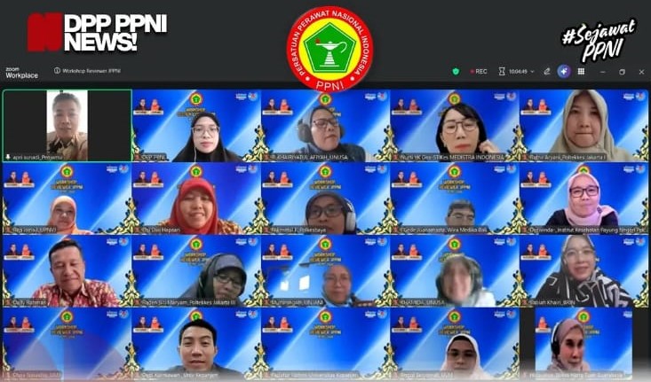 DPP PPNI Gelar Workshop Reviewer JPPNI: Demi Mantapkan Standardisasi Penilaian Ilmiah