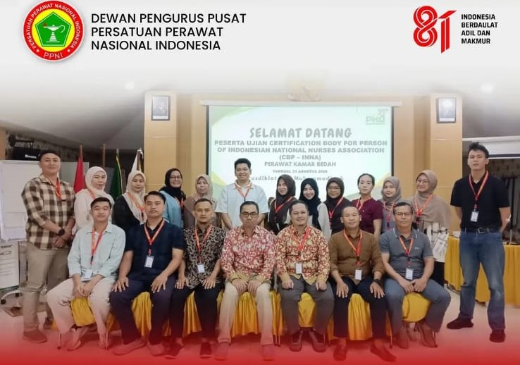 CBP INNA & PKU Muhammadiyah Jakarta Gelar Ujian Sertifikasi Kompetensi Perawat Kamar Bedah Tingkat Dasar