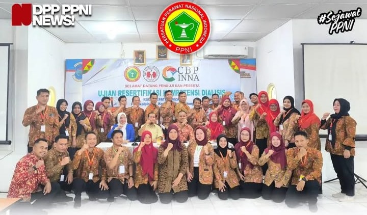 CBP INNA & RSUD Depati Hamzah Pangkal Pinang Gelar Ujian Sertifikasi Kompetensi Perawat Dialisis Tingkat Dasar