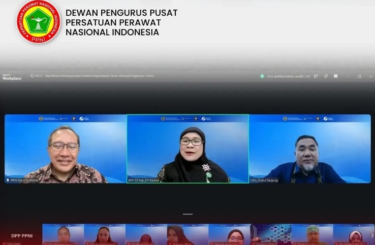 Ketua Umum DPP PPNI Jadi Narasumber Program World Class University Fakultas Keperawatan USU