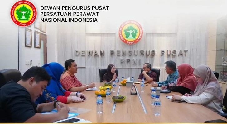 Audiensi DPP PPNI Bersama Dekan dan Jajaran Manajemen RS Radjak Hospital: Menuju Yankes Berkualitas