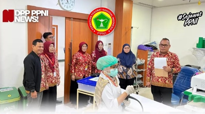 CBP INNA & RSPAD Gatot Soebroto Ujian Sertifikasi Kompetensi Perawat Endoskopi Tingkat Dasar