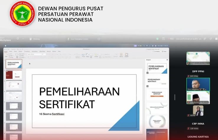 CBP INNA Sukses Gelar Sosialisasi Pemeliharaan Sertifikat Bersama Ikatan dan Himpunan Perawat Se Indonesia