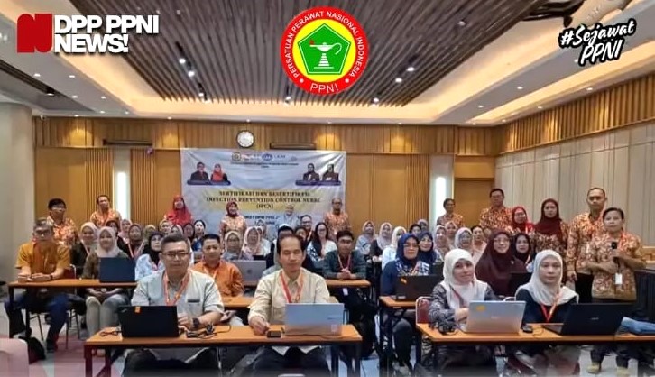 CBP INNA & DPW PPNI Jawa Barat Gelar Ujian Sertifikasi Kompetensi Perawat IPCN Tingkat Dasar