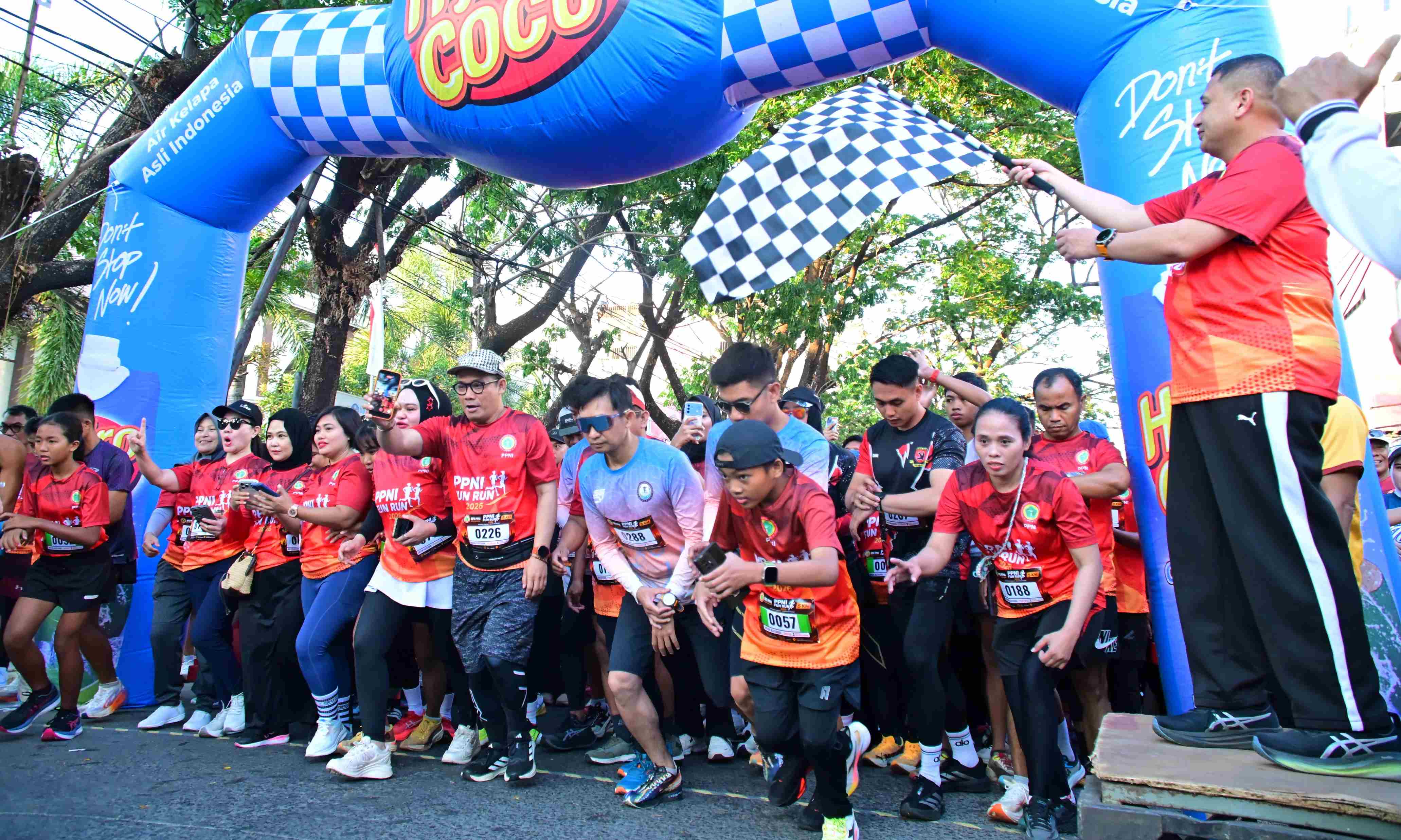 PPNI Fun Run 2026 di Makassar: Bangun Budaya Hidup Sehat & Pererat Silaturahmi Antar Perawat dan Masyarakat