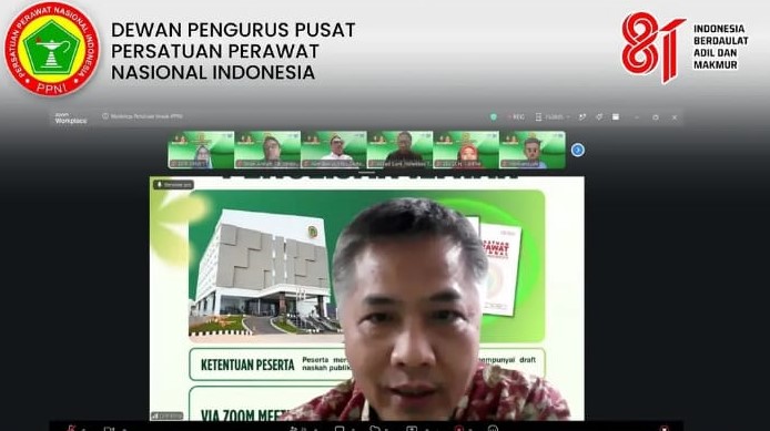 PPNI Gelar Workshop Penulisan Ilmiah JPPNI: Tingkatkan Kualitas Publikasi Menuju Reputasi Nasional & Internasional